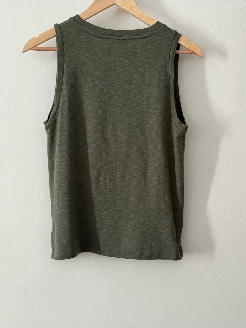 Banana Republic Olive Green Sleeveless Tank Top Small - Picture 2 of 4